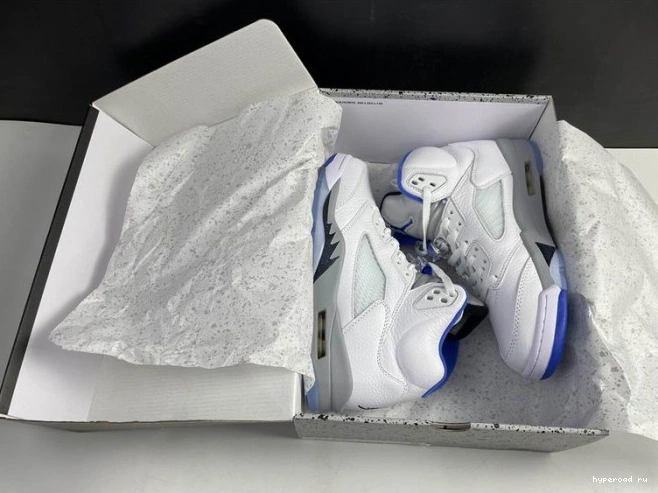 (2021) Retro Jordan Air 5 Stealth White DD0587-140 0814